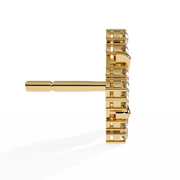 Celeste Square Stud Earrings