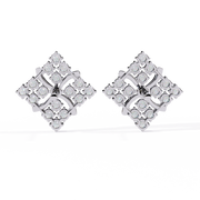 Celeste Square Stud Earrings
