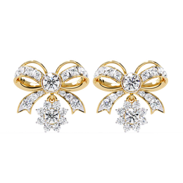 Aurora Bow Stud Earrings
