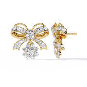 Aurora Bow Stud Earrings