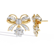 Aurora Bow Stud Earrings