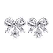 Aurora Bow Stud Earrings