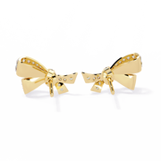 Vera Ribbon Stud Earrings