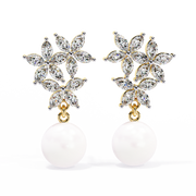 Aveline Floral Stud Earrings