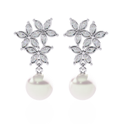 Aveline Floral Stud Earrings