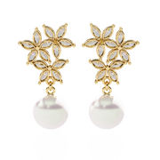 Aveline Floral Stud Earrings