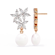 Aveline Floral Stud Earrings