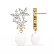 Aveline Floral Stud Earrings