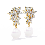 Aveline Floral Stud Earrings