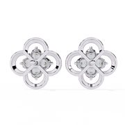 Palais Clover Stud Earrings
