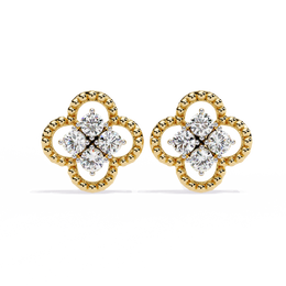 Palais Clover Stud Earrings