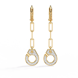Lyra Link Drop Earrings