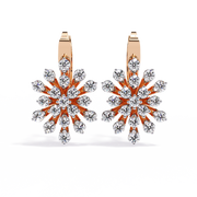 Aurora Bloom Hoop Earrings