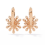 Aurora Bloom Hoop Earrings