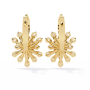 Aurora Bloom Hoop Earrings