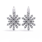 Aurora Bloom Hoop Earrings