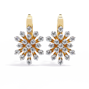 Aurora Bloom Hoop Earrings