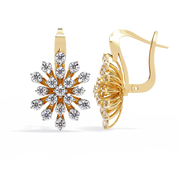 Aurora Bloom Hoop Earrings