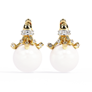 Luna Pearl Drop Earrings