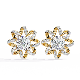 Solstice Bloom Studs Earrings