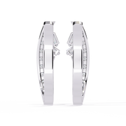 Zenith Arc Hoops Earrings