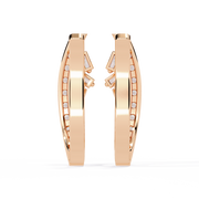 Zenith Arc Hoops Earrings