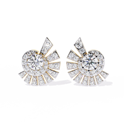 Nautilus Sunburst Studs