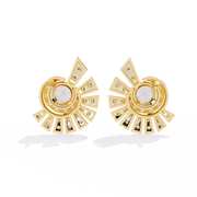 Nautilus Sunburst Studs