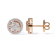 Aura Oval Studs Earrings
