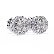 Aura Oval Studs Earrings