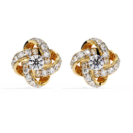 Infinity Knot Studs Earrings