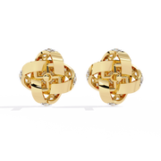 Infinity Knot Studs Earrings