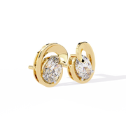 Orion Swirl Studs Earrings