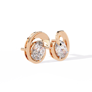Orion Swirl Studs Earrings