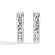 Heart-Shaped Hoop Earrings