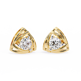 Gilded Nest Studs Earrings
