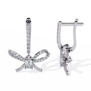 Belle Bow Drop Earrings