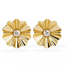Aurora Sunburst Stud Earrings