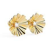 Aurora Sunburst Stud Earrings