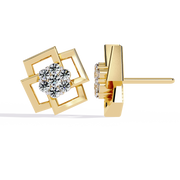 Infinite Frame Studs Earrings