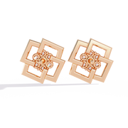 Infinite Frame Studs Earrings