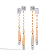 Eclipse Aura Studs Earrings