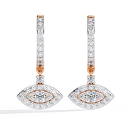 Evil Eye Drop Earrings