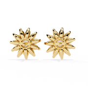 Sunburst Solstice Marquise Studs Earrings
