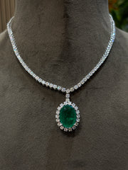 Starry Embrace Lab Diamond Necklace