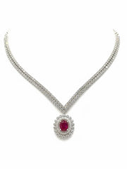 Luminous Eden Lab Diamond Necklace