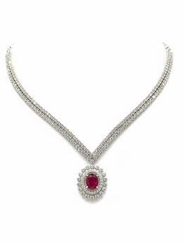 Luminous Eden Lab Diamond Necklace