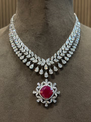 Crystal Mirage Lab Diamond Necklace