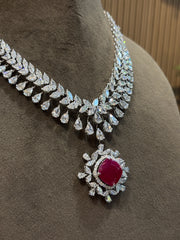 Crystal Mirage Lab Diamond Necklace