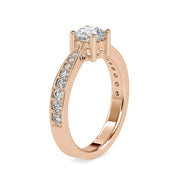 Camilia 0.55 Pointer Round Lab Diamond Ring